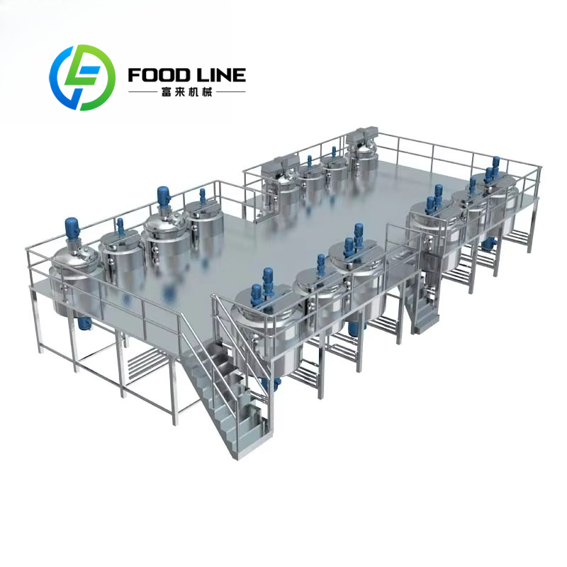 Soap Making Liquid - เครื่องผลิตน้ำยาซักผ้าชนิดน้ำ แชมพู และสบู่เหลวแบบกำหนดเองได้