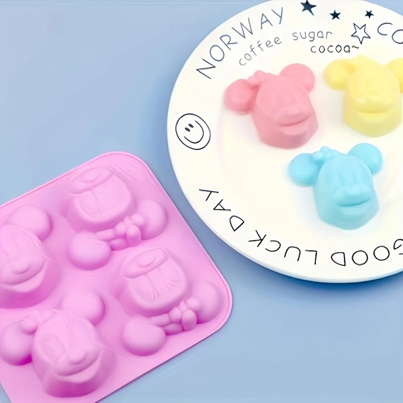 Soap Making Tutorial - แม่พิมพ์การ์ตูนมินนี่ 1 ชิ้น เหมาะสำหรับงานฝีมือ ช็อคโกแลต การทำสบู่