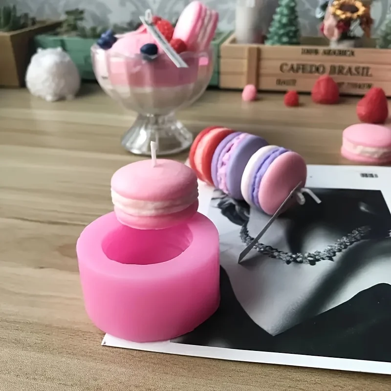 Soap Making Liquid - แม่พิมพ์ซิลิโคนทำมาการอง DIY แม่พิมพ์ซิลิโคนทำสบู่ทำมือ แม่พิมพ์ซิลิโคนเหลวสำหรับเทียนหอม ตกแต่งเค้กช็อกโกแลต