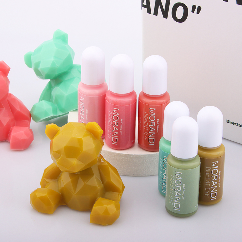 Soap Making Liquid - 24 สีอีพ็อกซี่เรซิ่นสี DIY UV เรซิ่นหัตถกรรม Morandi