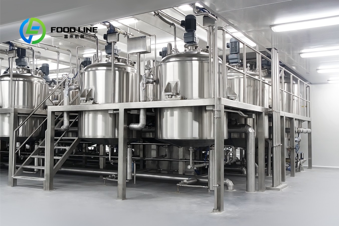 Soap Making Liquid - เครื่องผสมผงขนาด 300 ลิตร พร้อมถังทำความร้อน เครื่องผสมของเหลวสำหรับล้างทำความสะอาด เครื่องทำสบู่แบบผสมสม่ำเสมอ