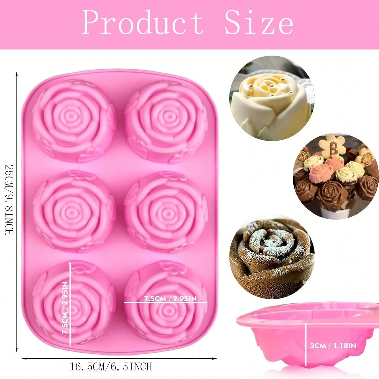 BAKER DEPOT แม่พิมพ์ซิลิโคนสำห - Soap Making Party บทวิจารณ์และราคา