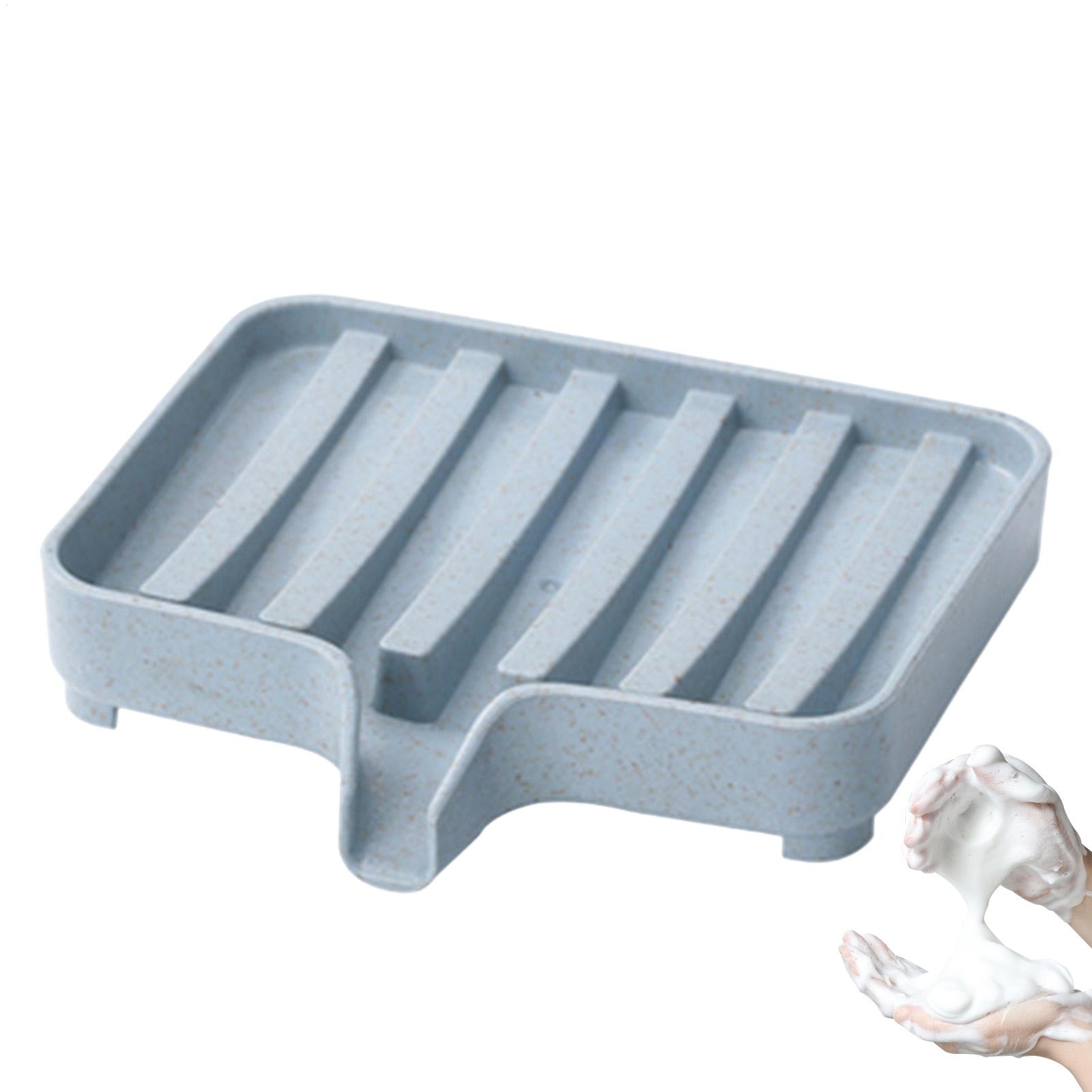 ที่วางสบู่พร้อมถาดระบายน้ำ ที่ - Soap Dish Draining บทวิจารณ์และราคา