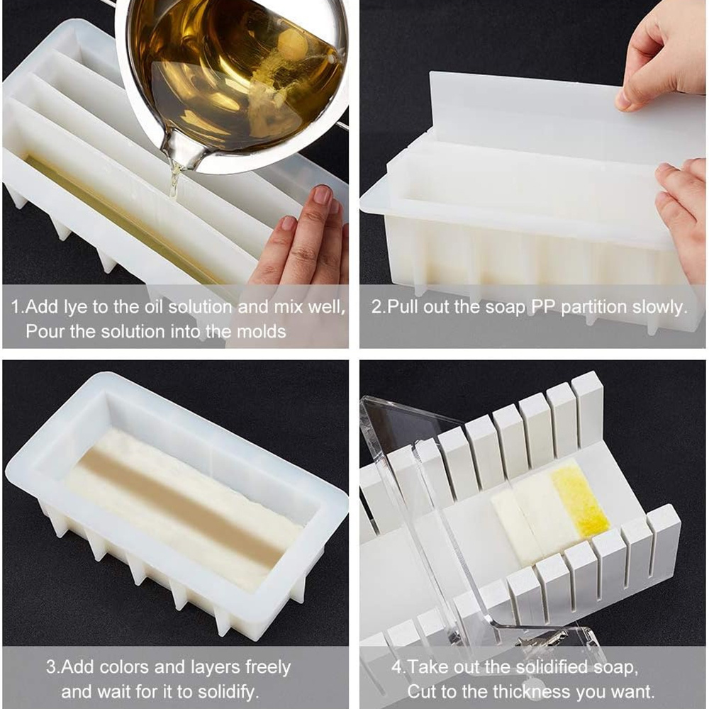 42oz ซิลิโคนสบู่แม่พิมพ์ 5 อะค - Soap Making Tutorial บทวิจารณ์และราคา