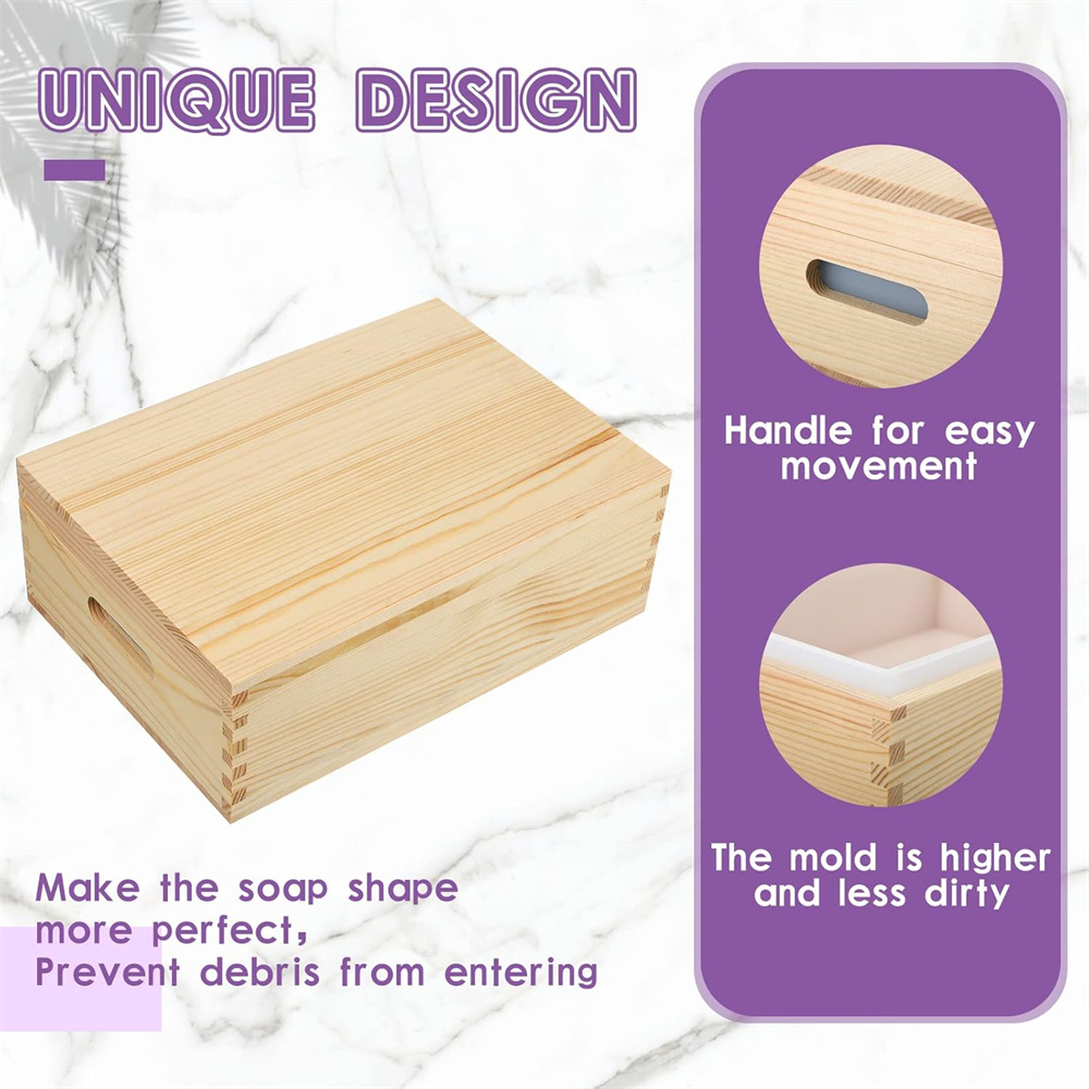 แม่พิมพ์สบู่ขนาดใหญ่สี่เหลี่ยม - Soap Making Business บทวิจารณ์และราคา