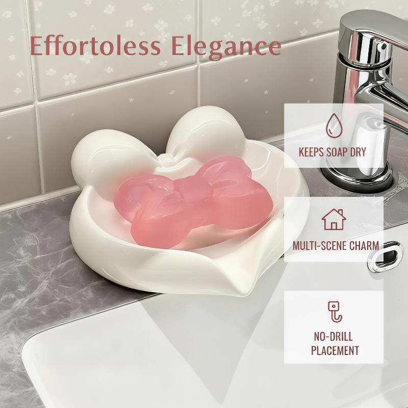 จานสบู่เซรามิครูปหัวใจน่ารัก พ - Soap Dish Draining บทวิจารณ์และราคา