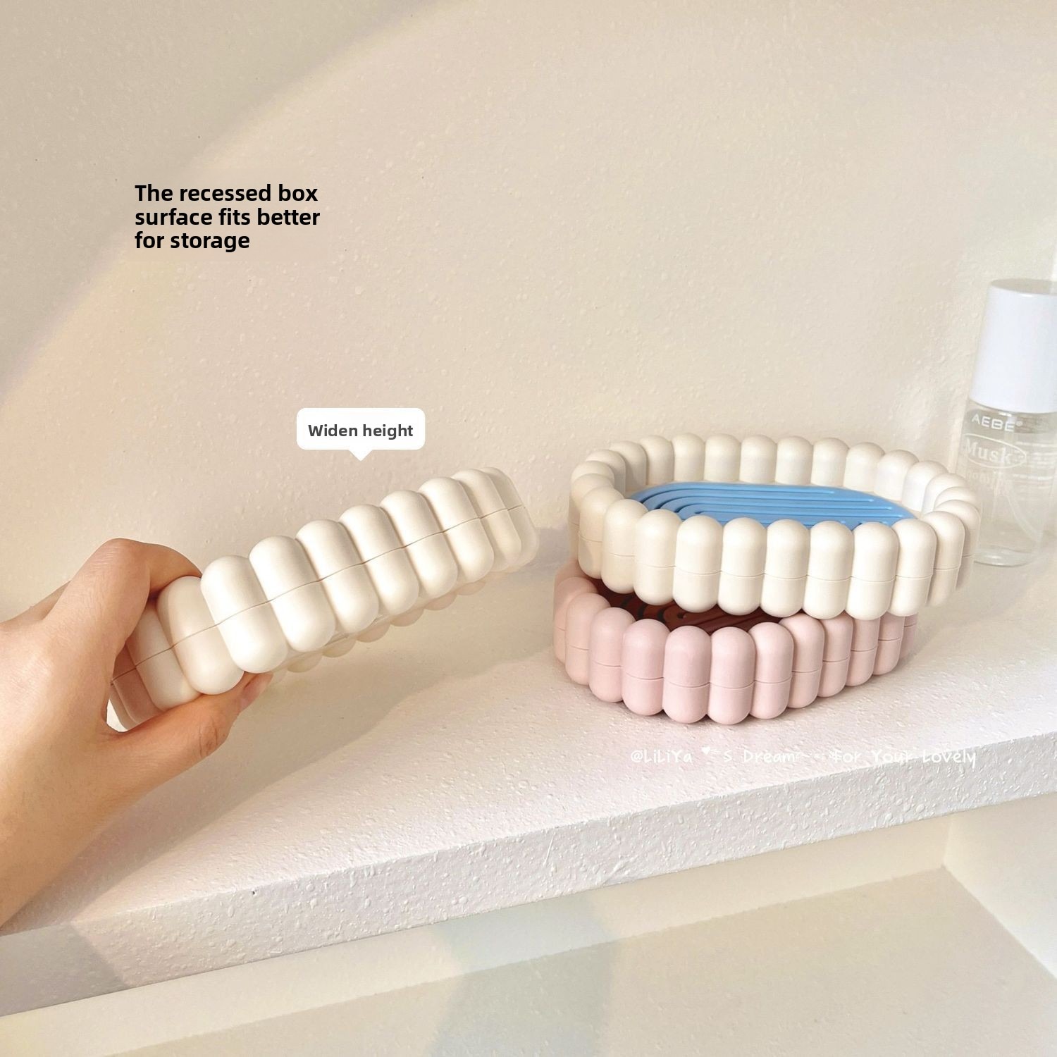 กล่องสบู่ในห้องน้ำ จานสบู่พลาส - Soap Dish Draining บทวิจารณ์และราคา