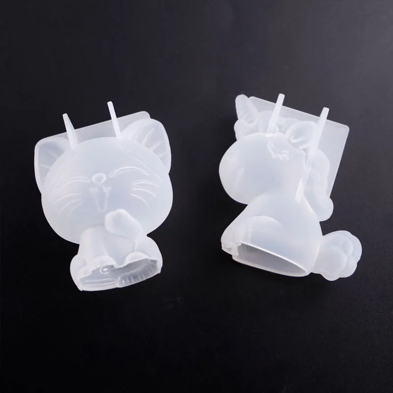 3D เรขาคณิตซิลิโคนยูนิคอร์นแมว - Soap Making Tutorial บทวิจารณ์และราคา
