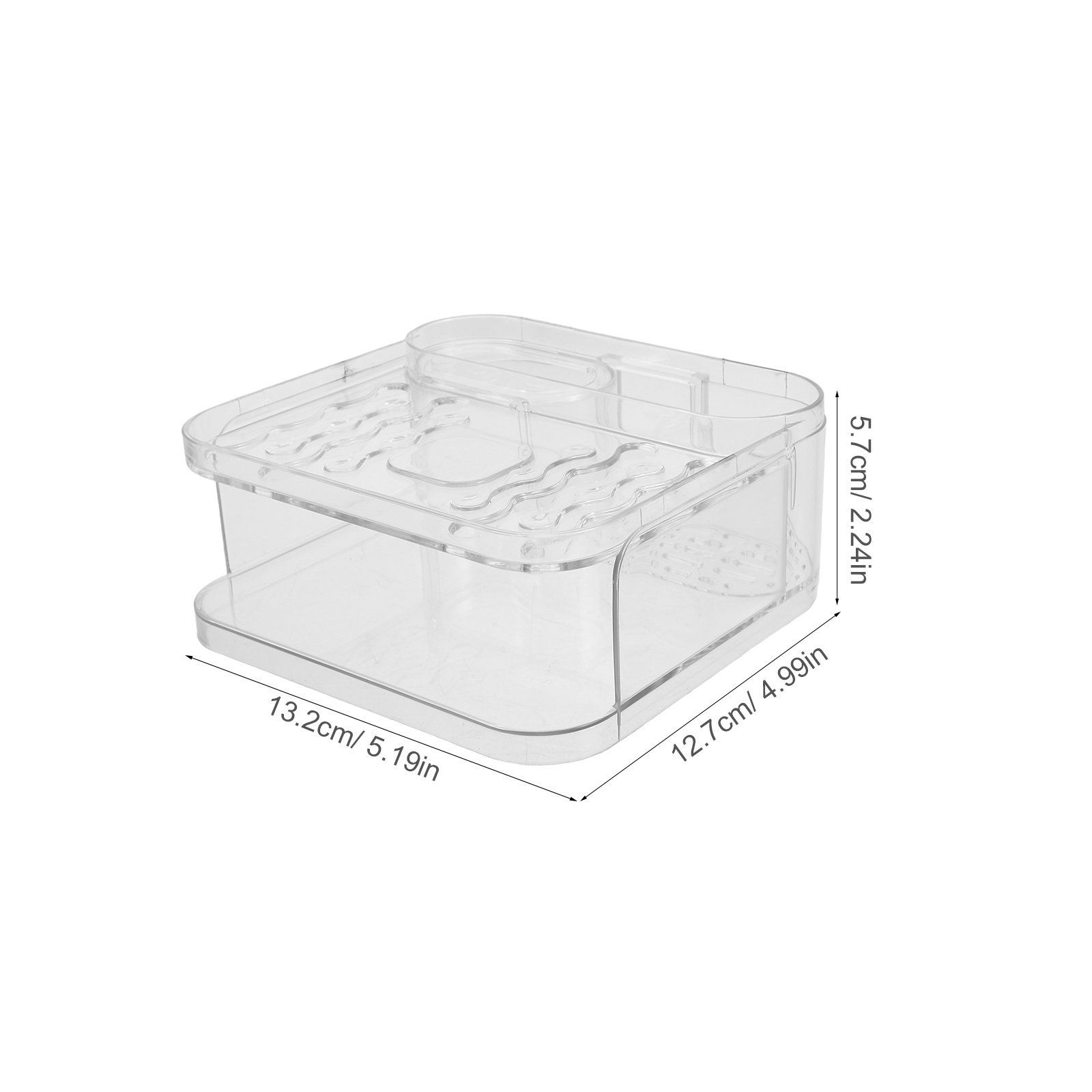 ที่วางสบู่ติดผนังแบบสองชั้น พร - Soap Dish Draining บทวิจารณ์และราคา