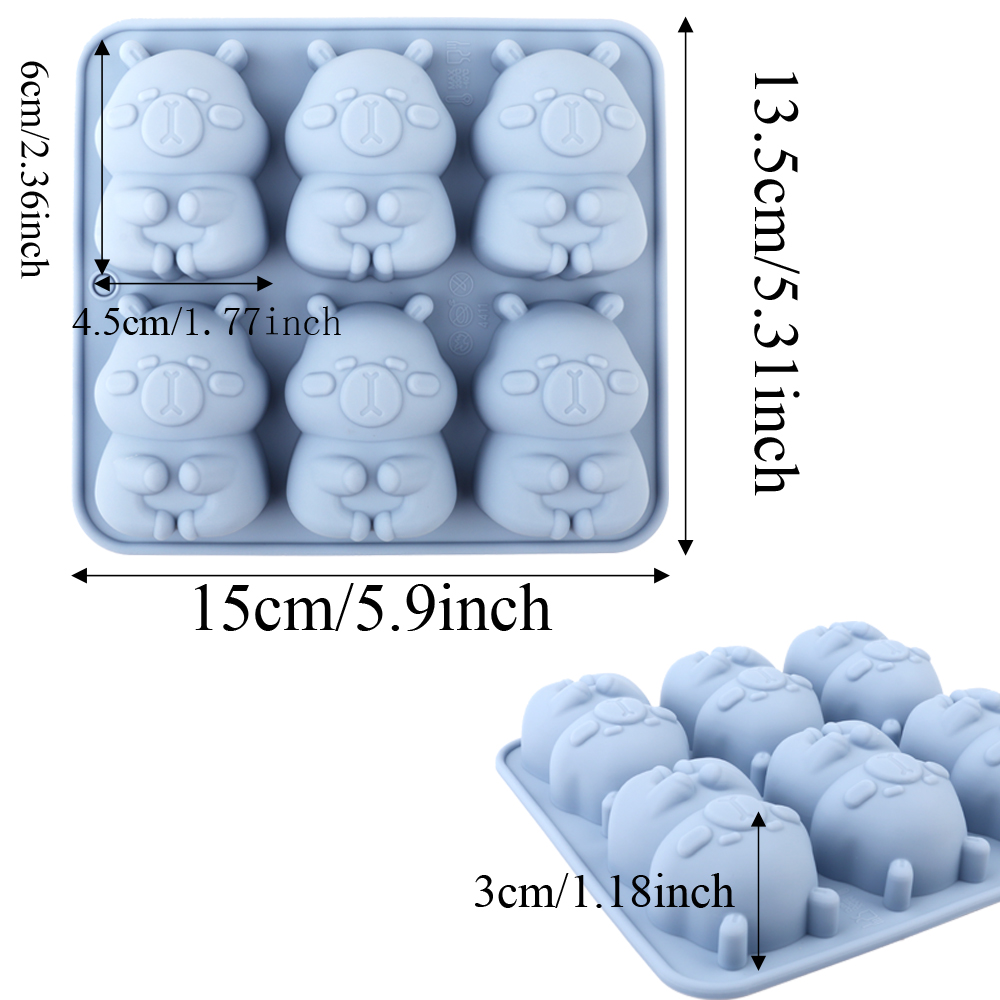 แม่พิมพ์เค้กซิลิโคน 1 ชิ้น รูป - Soap Making Tutorial บทวิจารณ์และราคา