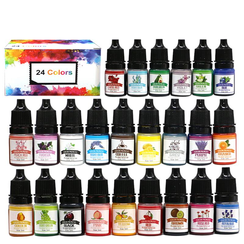 ชุดสีเรซิ่นอีพ็อกซี่อุปกรณ์ทำส - Soap Making Liquid บทวิจารณ์และราคา