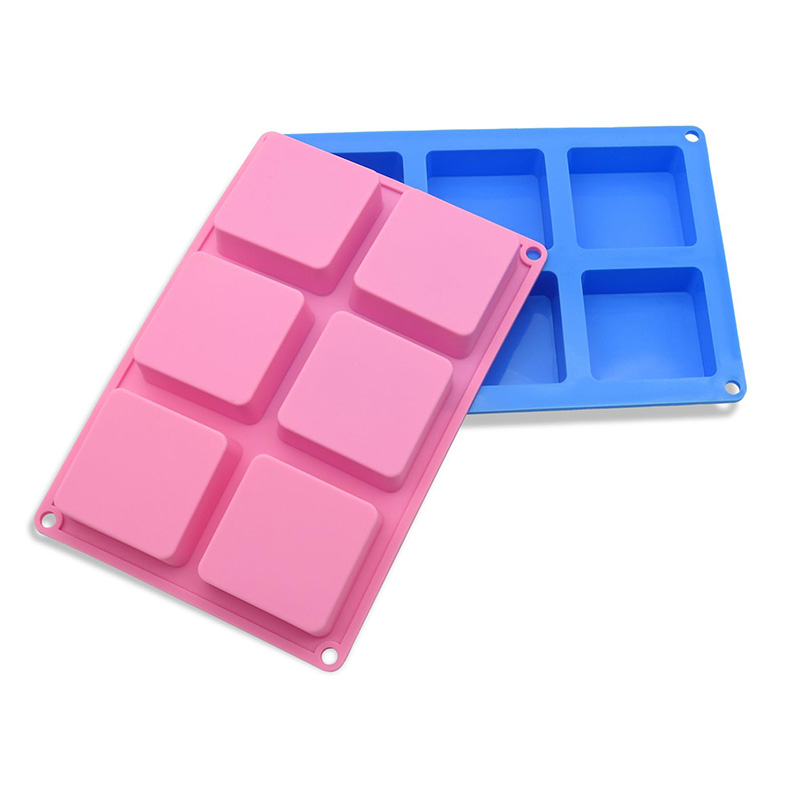 แม่พิมพ์สบู่สี่เหลี่ยม6ช่องถาด - Soap Making Party บทวิจารณ์และราคา
