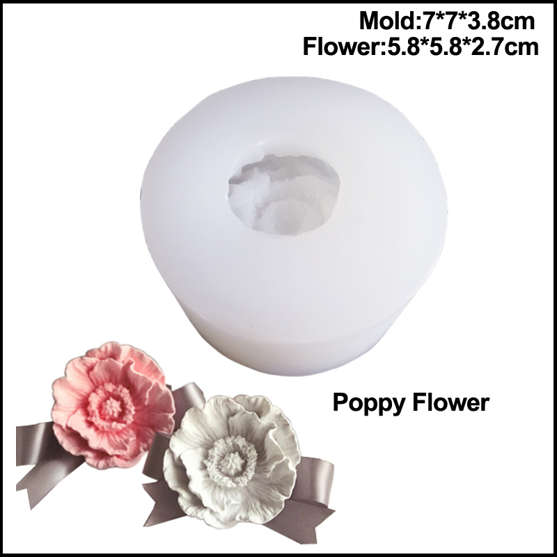 Hot Poppy Candle Moulds สบู่ M - Soap Making Business บทวิจารณ์และราคา