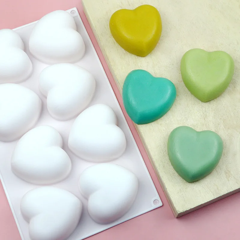 Love Heart ซิลิโคนสบู่แม่พิมพ์ - Soap Making Business บทวิจารณ์และราคา