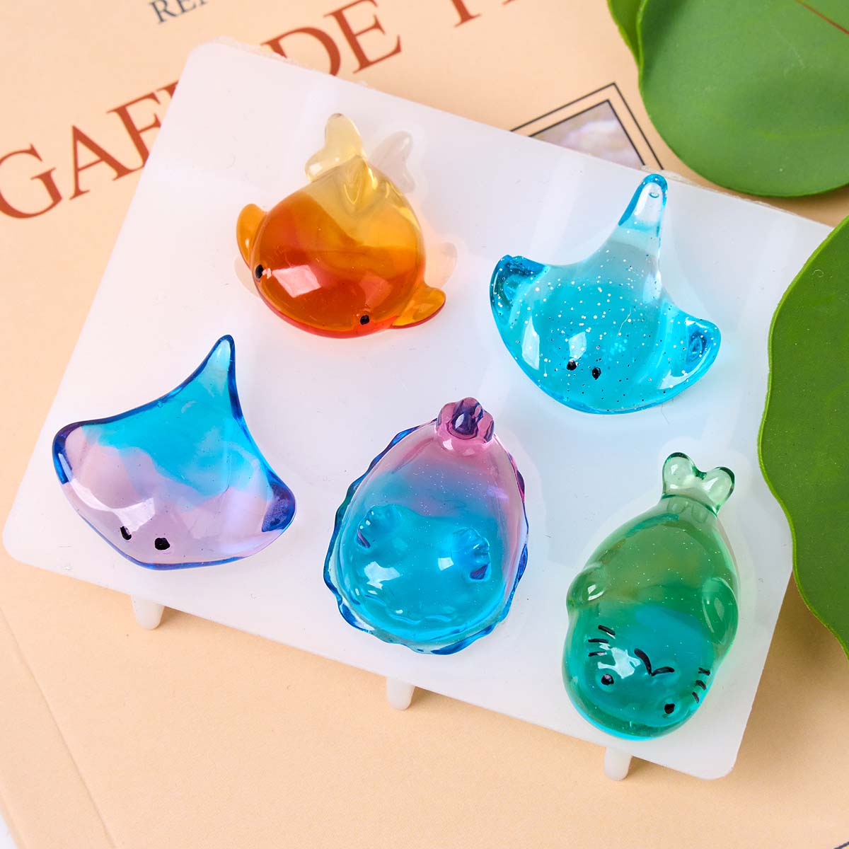 แม่พิมพ์ซิลิโคนรูปปลากระเบน 3  - Soap Making Tutorial บทวิจารณ์และราคา