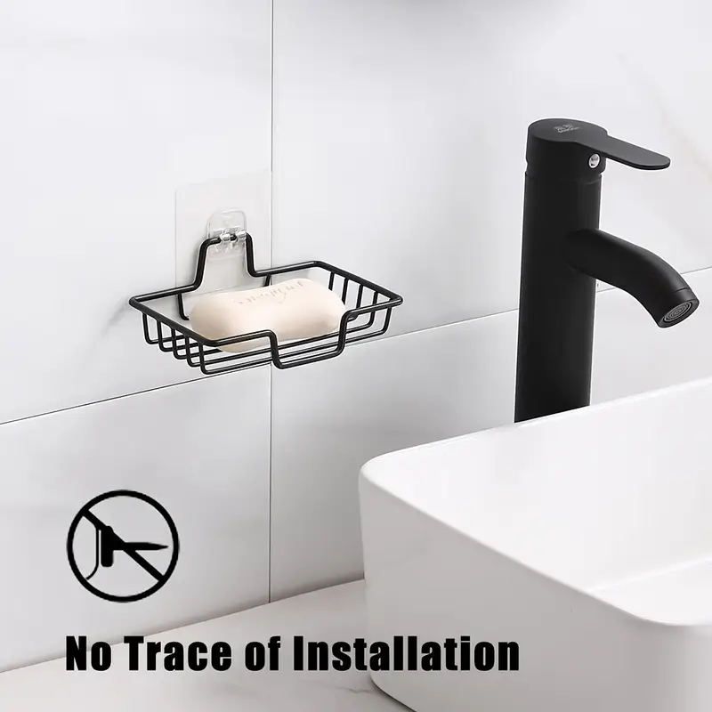 จานสบู่สแตนเลส - ติดผนัง, ไม่ต - Soap Dish Draining บทวิจารณ์และราคา