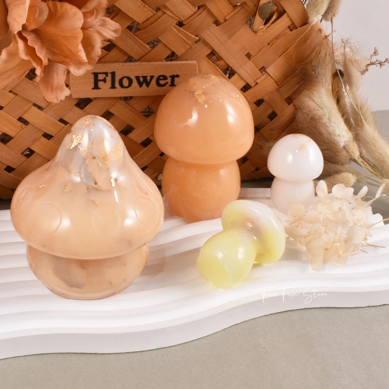 3D เห็ดเทียนแม่พิมพ์ซิลิโคนคริ - Soap Making Business บทวิจารณ์และราคา