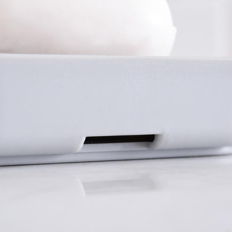สบู่สบู่สบู่ 2 ชิ้นที่วางสบู่พ - Soap Dish Draining บทวิจารณ์และราคา