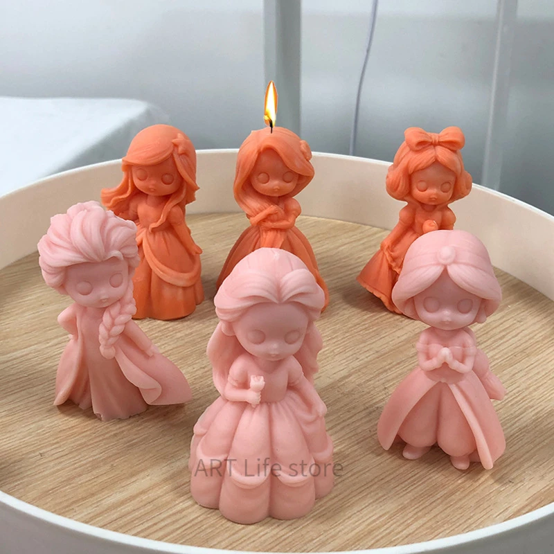 แม่พิมพ์ซิลิโคนสำหรับเทียน6ชิ้ - Soap Making Business บทวิจารณ์และราคา