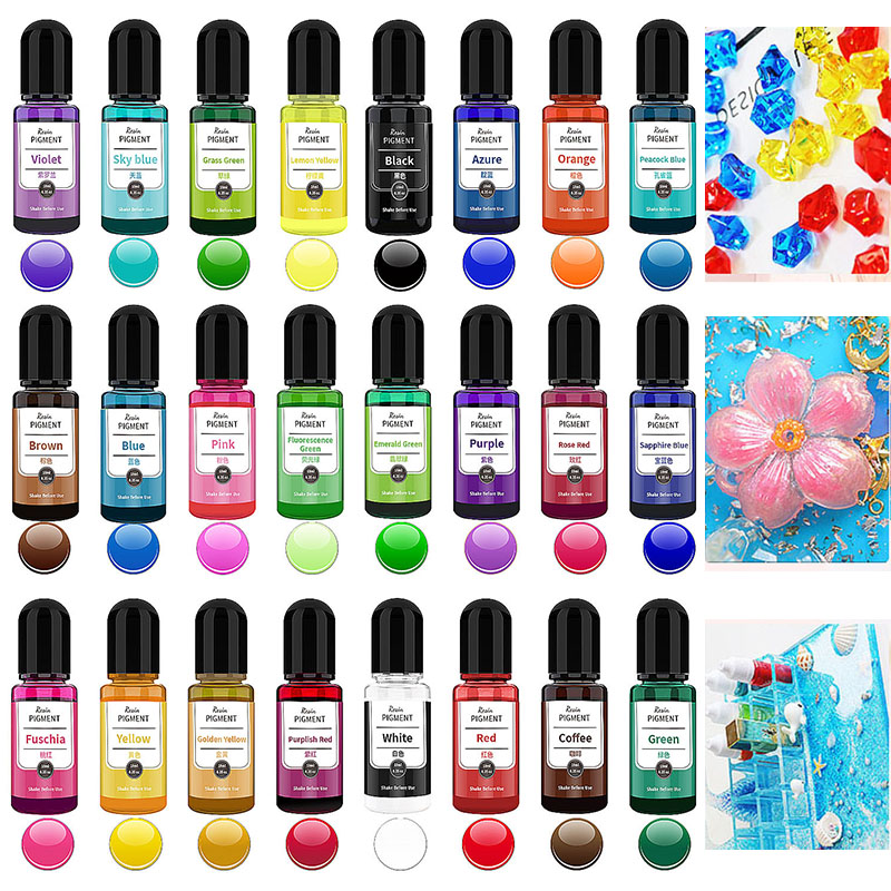 สีผสมเรซิ่นอีพ็อกซี่ชนิดน้ำ 10 - Soap Making Liquid บทวิจารณ์และราคา