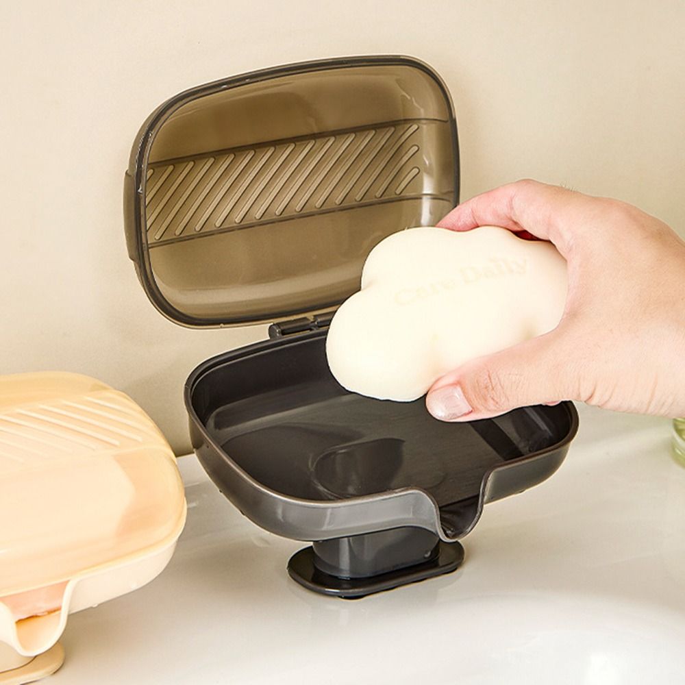 กล่องใส่สบู่แบบลาดเอียงพร้อมฐา - Soap Dish Draining บทวิจารณ์และราคา