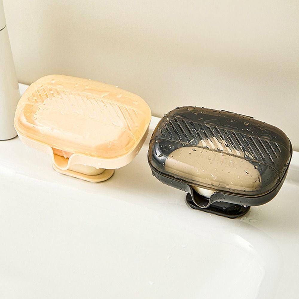 กล่องใส่สบู่แบบลาดเอียงพร้อมฐา - Soap Dish Draining บทวิจารณ์และราคา