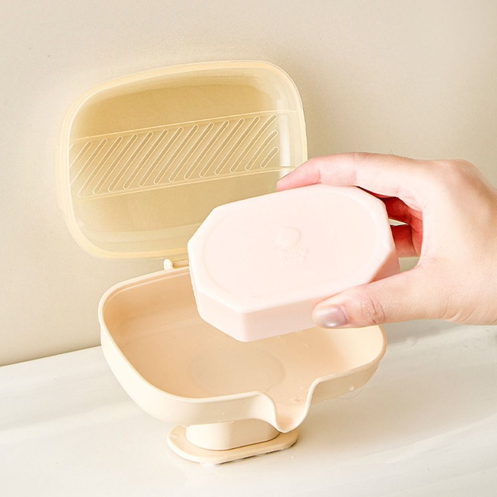 กล่องใส่สบู่แบบลาดเอียงพร้อมฐา - Soap Dish Draining บทวิจารณ์และราคา