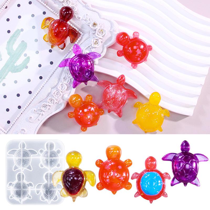 แม่พิมพ์ซิลิโคนรูปเต่าสี่ตัว ส - Soap Making Party บทวิจารณ์และราคา