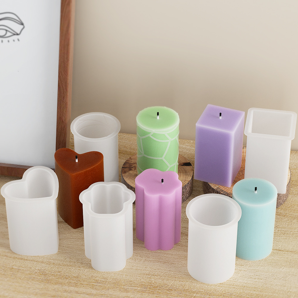 เรขาคณิตคอลัมน์แม่พิมพ์ซิลิโคน - Soap Making Business บทวิจารณ์และราคา