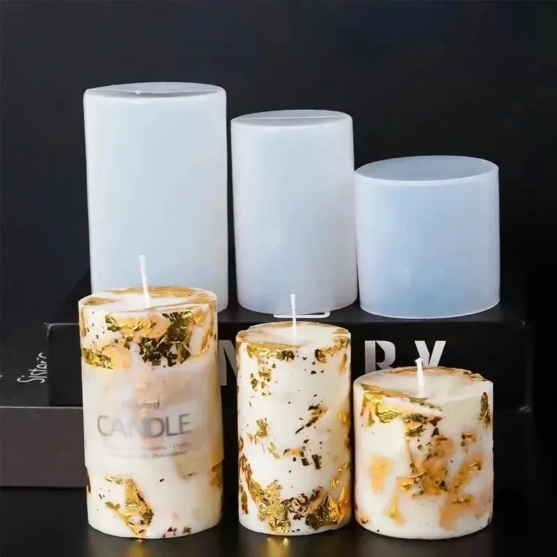 แม่พิมพ์เทียนซิลิโคนทรงกระบอก  - Soap Making Gel บทวิจารณ์และราคา