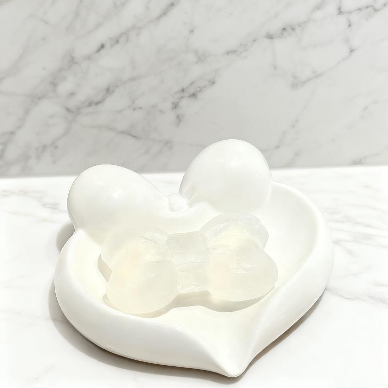 จานสบู่เซรามิครูปหัวใจน่ารัก พ - Soap Dish Draining บทวิจารณ์และราคา