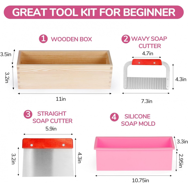 แม่พิมพ์สบู่ขนาด 42 ออนซ์ 1 ชิ - Soap Making Gel บทวิจารณ์และราคา