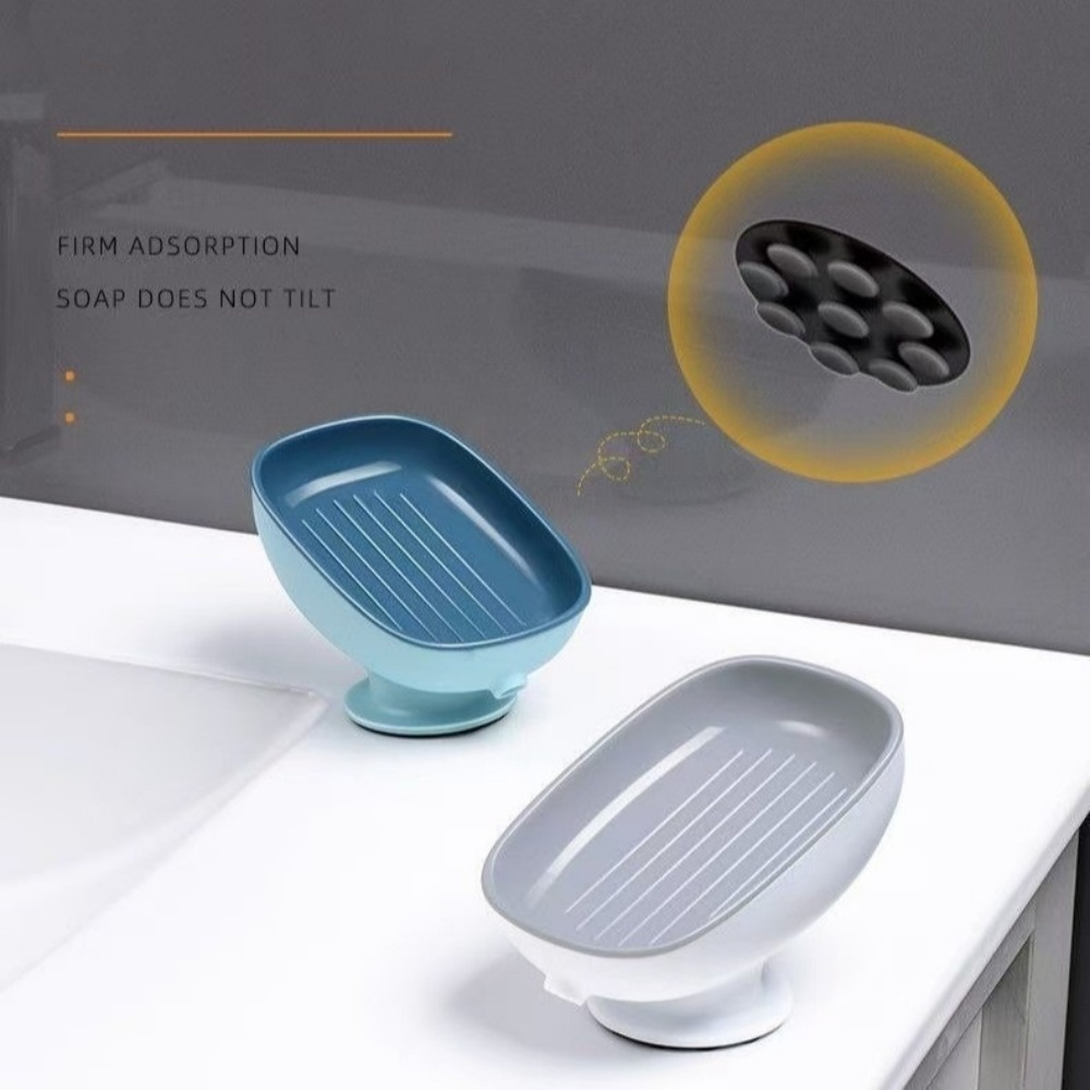 ที่วางสบู่แบบสุญญากาศ 1 ชิ้น ส - Soap Dish Draining บทวิจารณ์และราคา