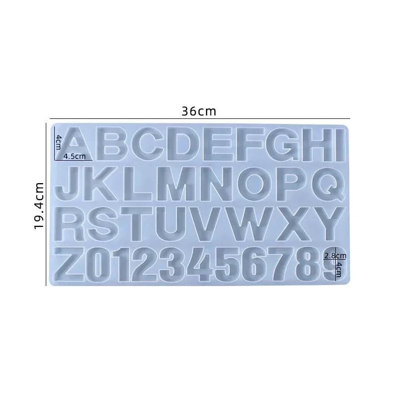 1 pc/2 pcs/3 pcs LettersAtoZ,N - Soap Making Party บทวิจารณ์และราคา