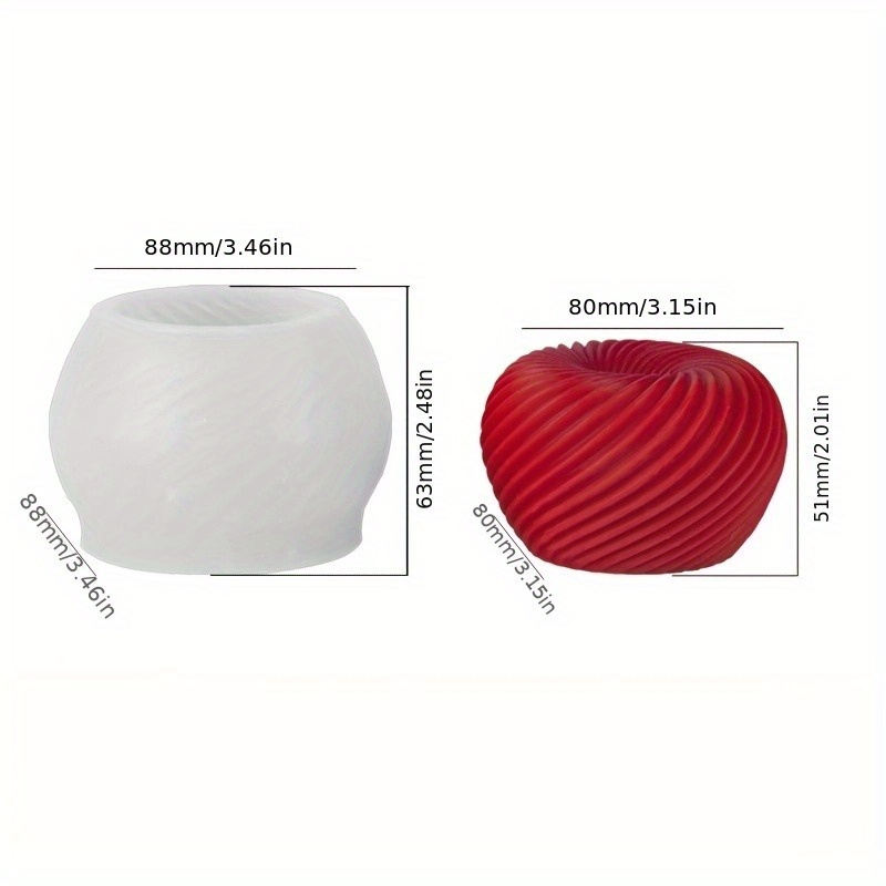แม่พิมพ์ซิลิโคนรูปแอปเปิ้ลสีแด - Soap Making Party บทวิจารณ์และราคา