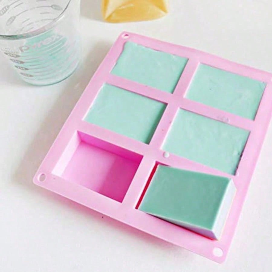 1-2 แพ็ค แม่พิมพ์ซิลิโคน DIY 6 - Soap Making Party บทวิจารณ์และราคา