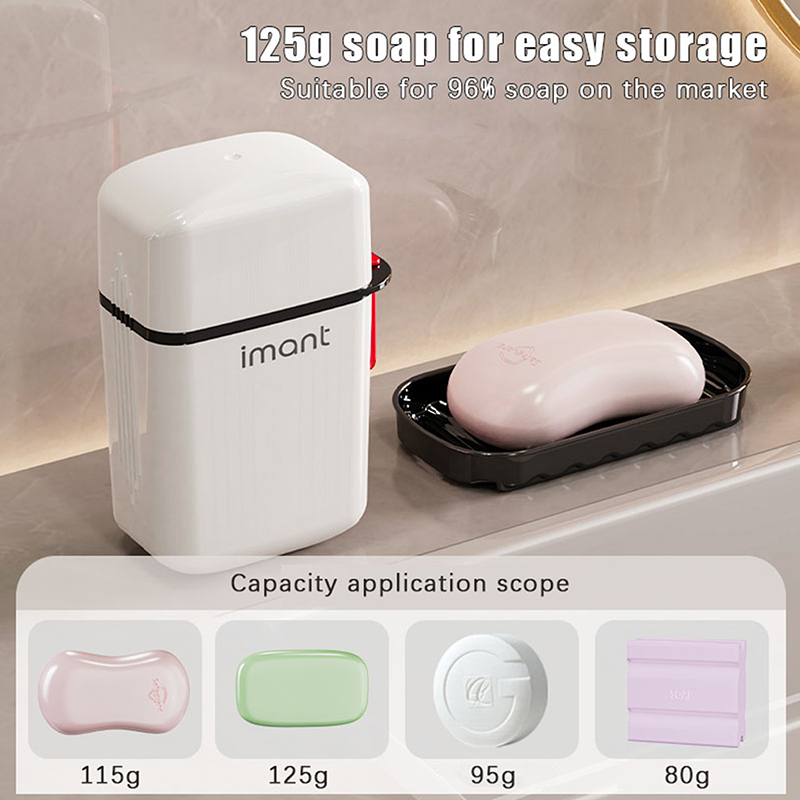 กล่องสบู่พกพาแบบมีฝาปิด ป้องกั - Soap Dish Draining บทวิจารณ์และราคา