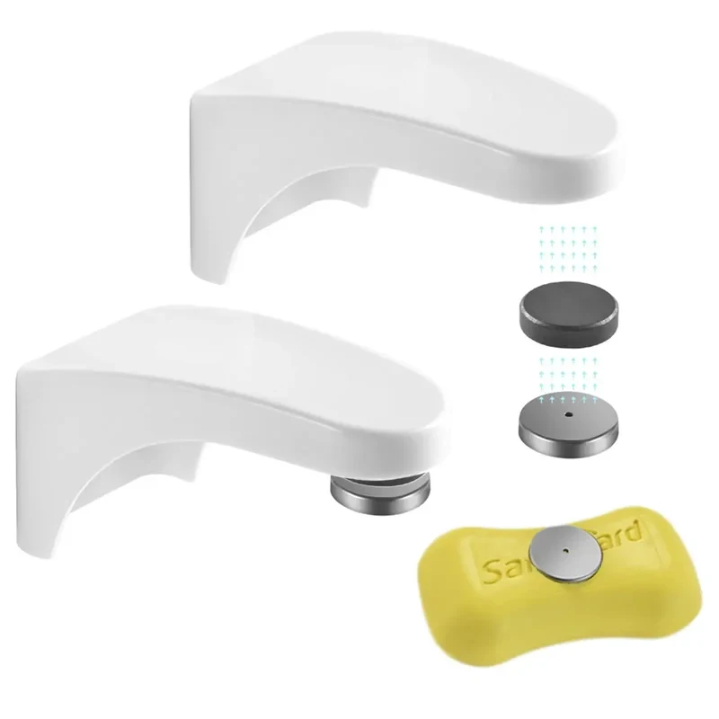 ที่วางสบู่แม่เหล็ก กล่องใส่สบู - Soap Dish Draining บทวิจารณ์และราคา