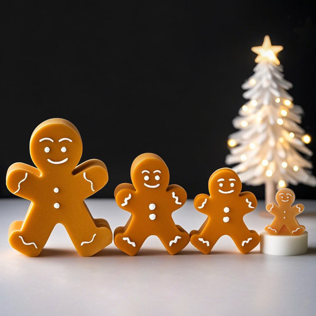 DIY การ์ตูน Gingerbread Man ซิ - Soap Making Business บทวิจารณ์และราคา