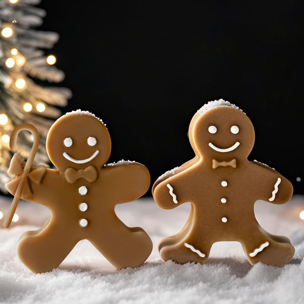DIY การ์ตูน Gingerbread Man ซิ - Soap Making Business บทวิจารณ์และราคา
