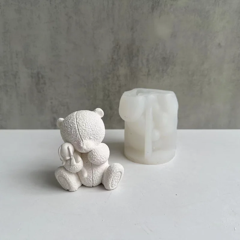 ทอหมีเทียนแม่พิมพ์ซิลิโคน 3D ห - Soap Making Business บทวิจารณ์และราคา
