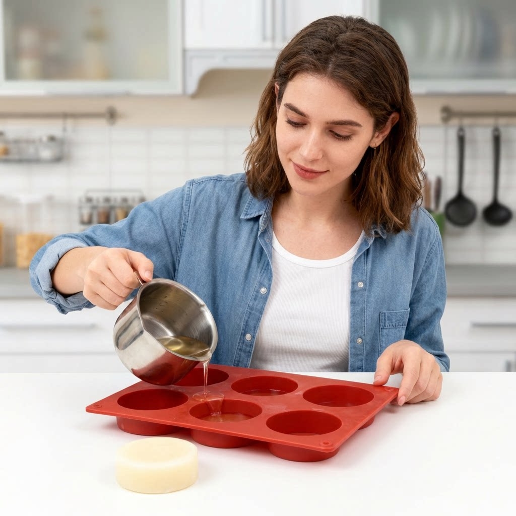 แม่พิมพ์สบู่ซิลิโคนทรงกลม DIY  - Soap Making Business บทวิจารณ์และราคา